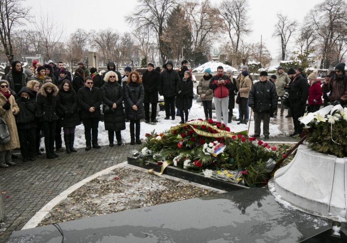 Првак Драме Народног позоришта у Београду Марко Николић сахрањен у Алеји заслужних грађана на Новом гробљу у Београду